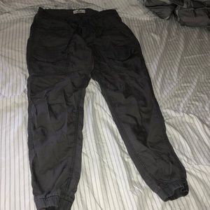 Grey joggers Hollister